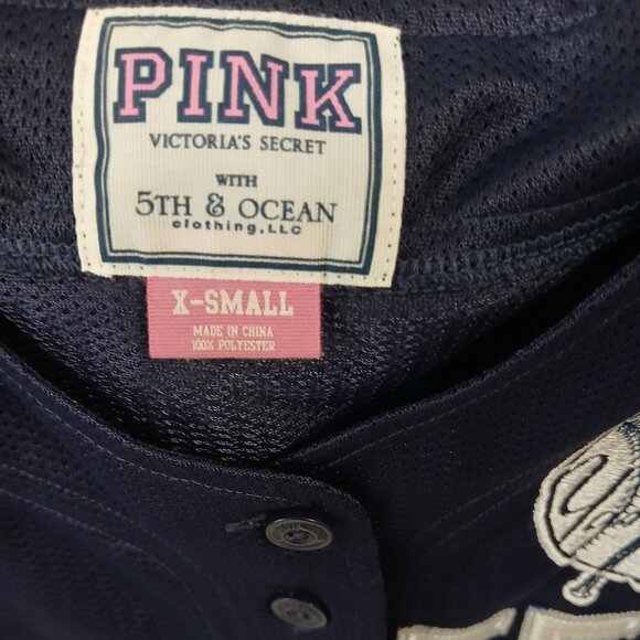 Pink by Victoria Secret Yankees Tee - Picture 2 of 4